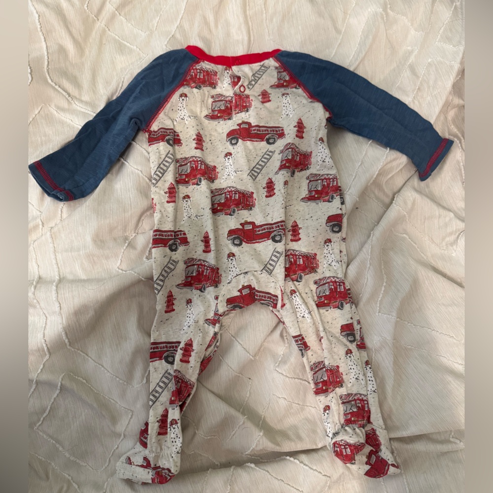 Never worn! Fire Truck Print Kids One Piece